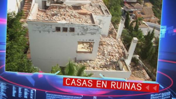 'Casas en ruinas' en 'En el punto de mira'. 'Casas en ruinas' en 'En el punto de mira'.