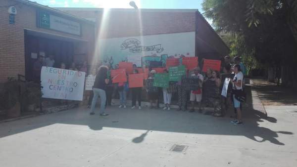 Protesta en el Ceper Protesta en el Ceper