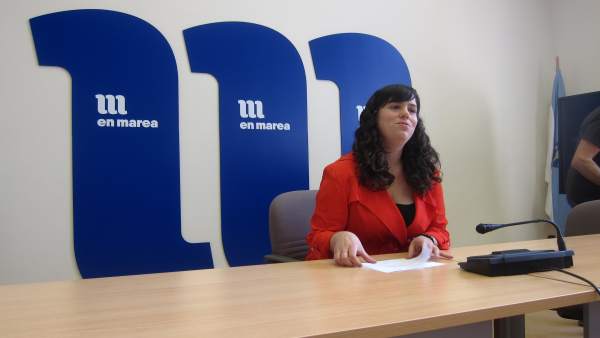 La diputada de En Marea Paula Quinteiro La diputada de En Marea Paula Quinteiro