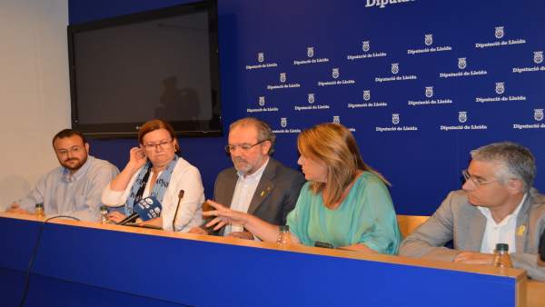 Joan Reñé, con cargos de la Diputación de Lleida tras quedar en libertad Joan Reñé, con cargos de la Diputación de Lleida tras quedar en libertad