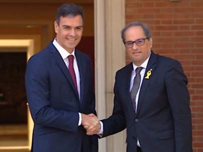 Torra invita a Sánchez a una reunión en la Generalitat.