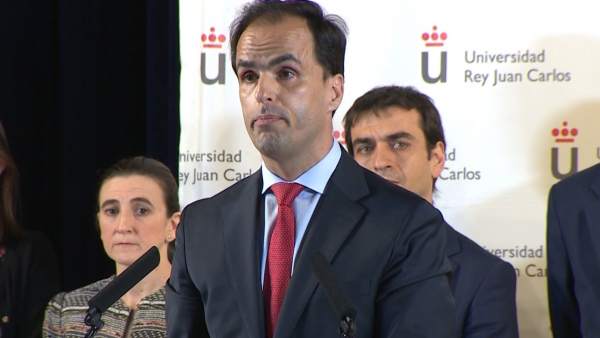 El rector de la URJC ha declarado en relación al Master de Cristina Cifuentes El rector de la URJC ha declarado en relación al Master de Cristina Cifuentes