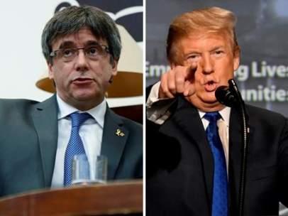 Puigdemont y Trump