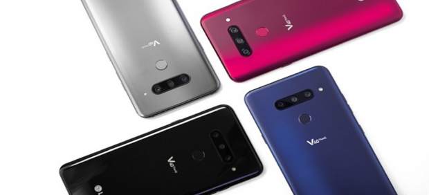 El nuevo modelo LG V40 ThinQ cuenta con cinco cámaras