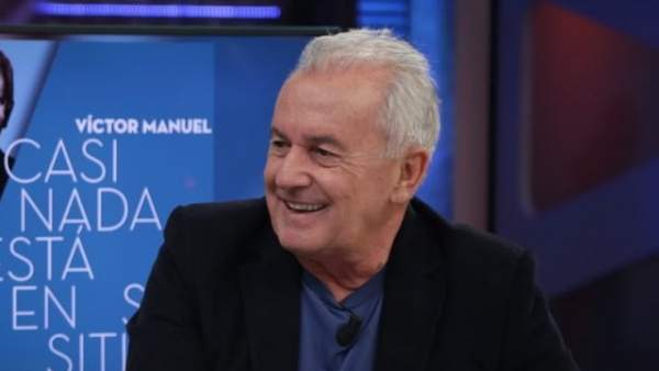 Víctor Manuel en 'El hormiguero'. Víctor Manuel en 'El hormiguero'.