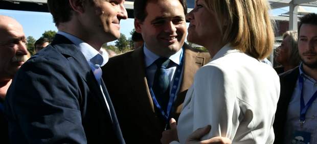 Casado con Núñez y Cospedal en el congreso