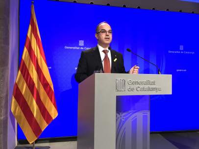 El portavoz del Govern, Jordi Turull, en una foto de archivo.