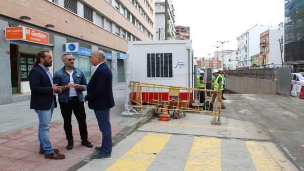 Juan Cassá Javier Imbroda callejones del perchel obras metro retraso compensacio Juan Cassá Javier Imbroda callejones del perchel obras metro retraso compensacio