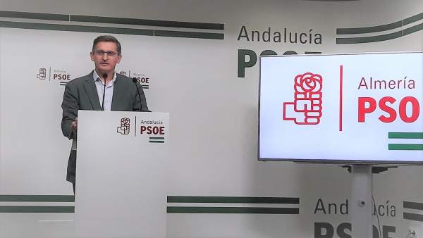 El secretario provincial del PSOE de Almería, José Luis Sánchez Teruel El secretario provincial del PSOE de Almería, José Luis Sánchez Teruel