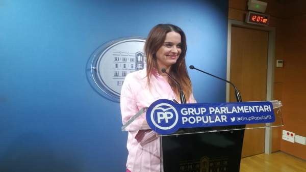 La portavoz adjunta del GPP, Margalida Prohens La portavoz adjunta del GPP, Margalida Prohens