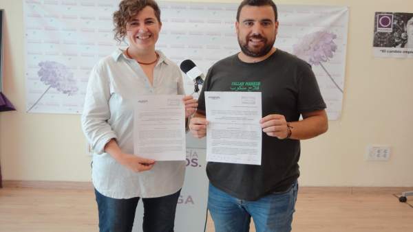 Ani González vecina pedanía ronda y alejandro serrato Podemos provincia málaga Ani González vecina pedanía ronda y alejandro serrato Podemos provincia málaga