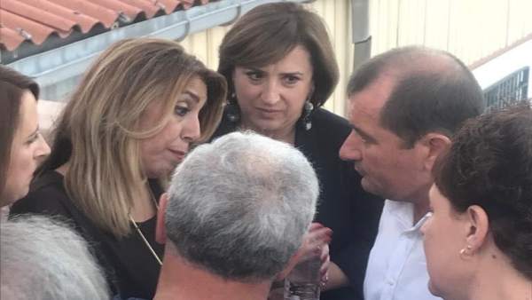 Entrega de una carta a Susana Díaz por la terminación de la A-402 Entrega de una carta a Susana Díaz por la terminación de la A-402