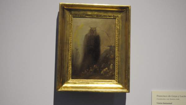 Visión fantasmal de Francisco de Goya. Visión fantasmal de Francisco de Goya.