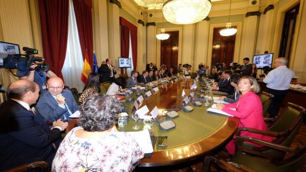 Marcos (D) en el sectorial de Agricultura Marcos (D) en el sectorial de Agricultura