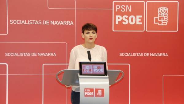 María Chivite, secretaria general del PSN. María Chivite, secretaria general del PSN.