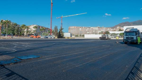 Acondicionamiento nuevo espacio aparcamiento ayto estepona avenida juan carlos I Acondicionamiento nuevo espacio aparcamiento ayto estepona avenida juan carlos I