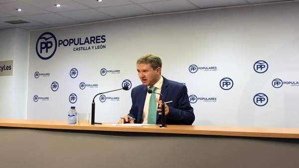 El vicesecretario de Organización del PPCyL, Javier Lacalle El vicesecretario de Organización del PPCyL, Javier Lacalle