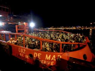 Rescate de migrantes
