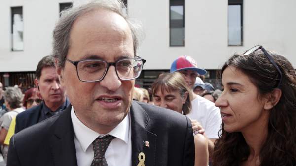 El presidente de la Generalitat Quim Torra. El presidente de la Generalitat Quim Torra.
