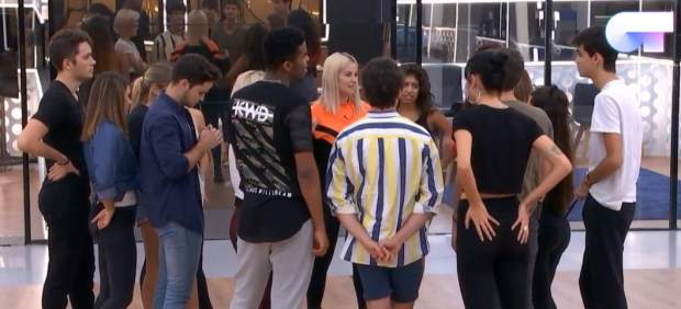 Concursantes de Operación Triunfo en la Academia