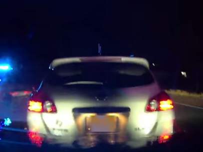 Accidente de un coche Tesla