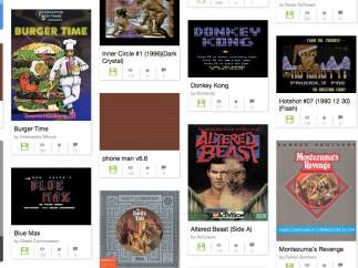 Oferta de juegos del Commodore 64