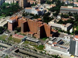 El Hospital Vall d'Hebron de Barcelona.