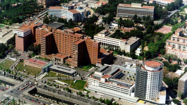 El Hospital Vall d'Hebron de Barcelona. El Hospital Vall d'Hebron de Barcelona.