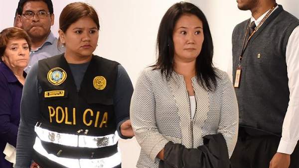 Detención de Keiko Fujimori Detención de Keiko Fujimori