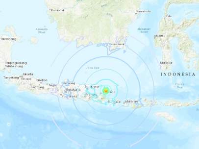 Terremoto en Indonesia