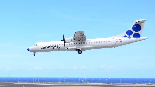 Avión de Canaryfly Avión de Canaryfly