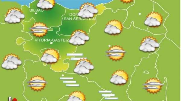 Previsiones para el 12 de octubre Previsiones para el 12 de octubre