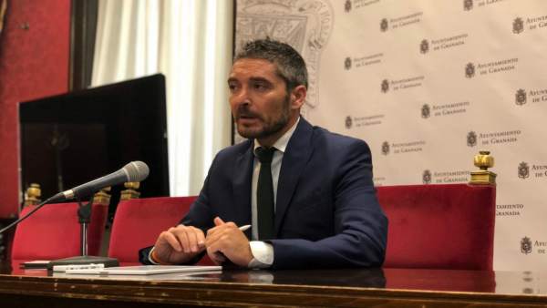 El portavoz del grupo municipal de Ciudadanos, Manuel Olivares El portavoz del grupo municipal de Ciudadanos, Manuel Olivares