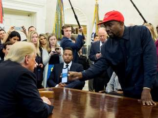 Kanye West y Donald Trump