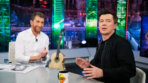 Rick Astley en 'El hormiguero'. Rick Astley en 'El hormiguero'.