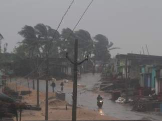 Ciclón Titli en India