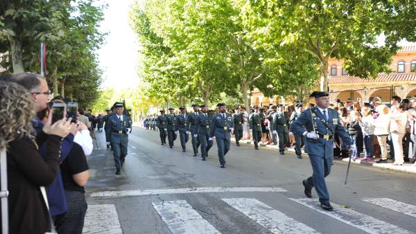 Celebración de la patrona de la Guardia Civil en Teruel Celebración de la patrona de la Guardia Civil en Teruel