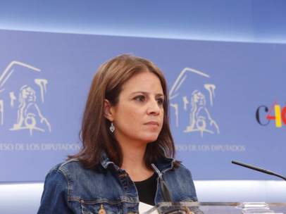 Adriana Lastra, portavoz del PSOE