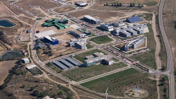 Imagen aérea del Parque Tecnológico Walqa. Imagen aérea del Parque Tecnológico Walqa.