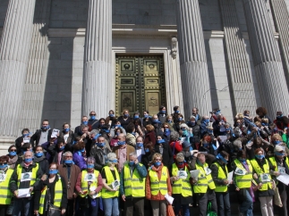 Protesta contra la ley mordaza