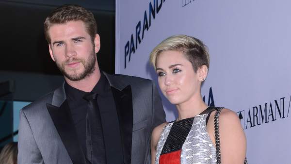 Liam Hemsworth y Miley Cyrus Liam Hemsworth y Miley Cyrus