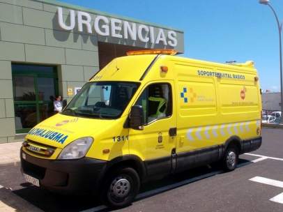 Ambulancia en Canarias