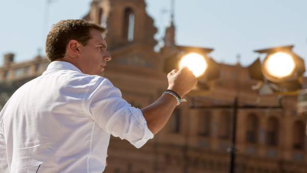 En Sevilla, acto público del presidente de Ciudadanos (Cs), Albert Rivera, para En Sevilla, acto público del presidente de Ciudadanos (Cs), Albert Rivera, para
