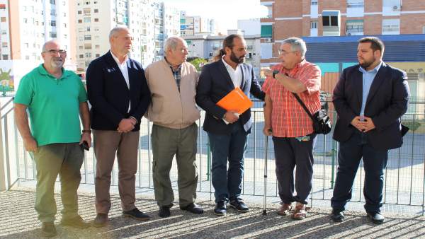 Juan Cassá e Imbroda de Cs en rueda de prensa Juan Cassá e Imbroda de Cs en rueda de prensa