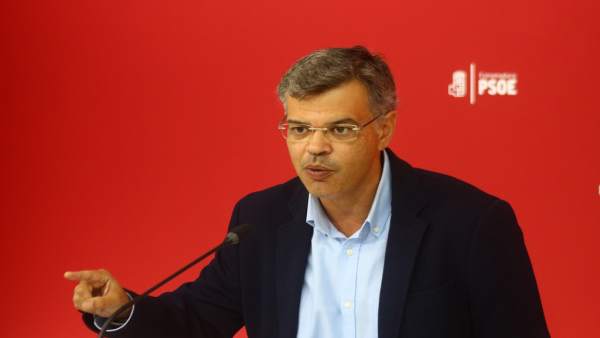 Juan Antonio González en rueda de prensa este lunes en Mérida Juan Antonio González en rueda de prensa este lunes en Mérida
