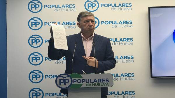 El alcalde de Palos de la Frontera y diputado nacional del PP, Carmelo Romero. El alcalde de Palos de la Frontera y diputado nacional del PP, Carmelo Romero.