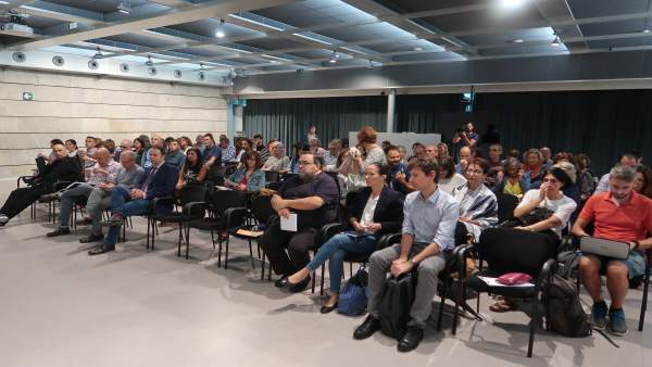 Los directores de centros educativos de Mallorca, en la reunión con el conseller Los directores de centros educativos de Mallorca, en la reunión con el conseller