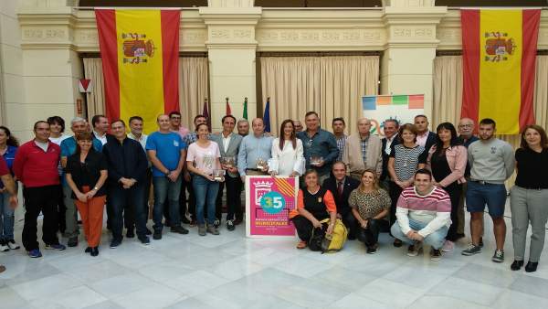 Acto de presentación de juegos deportivos de Málaga Acto de presentación de juegos deportivos de Málaga