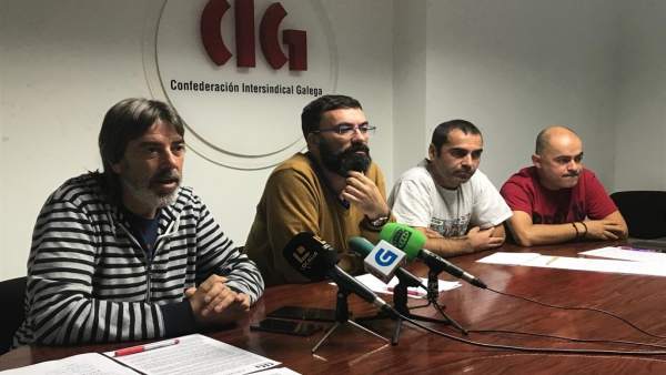 Responsables de CIG Industria en Vigo Responsables de CIG Industria en Vigo