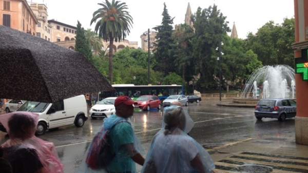 Lluvia en Palma Lluvia en Palma